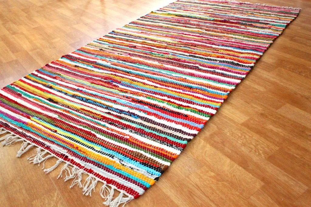 Tapis patchwork - Happy