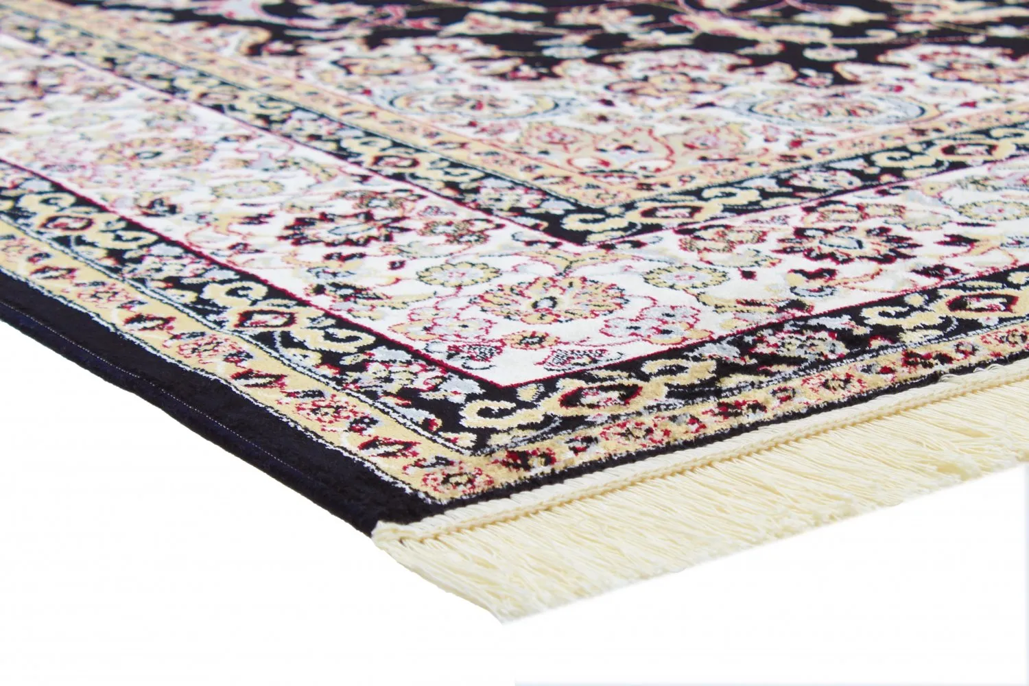 Tapis Wilton - Gårda Oriental Collection Kerman (noir)