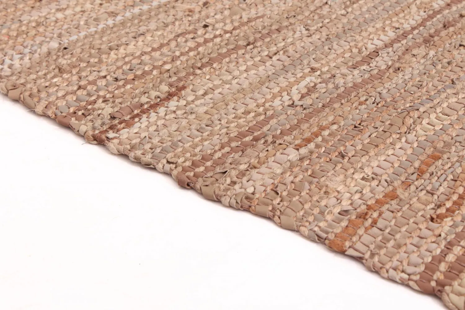 Tapis en chanvre - Alamar (beige/marron)