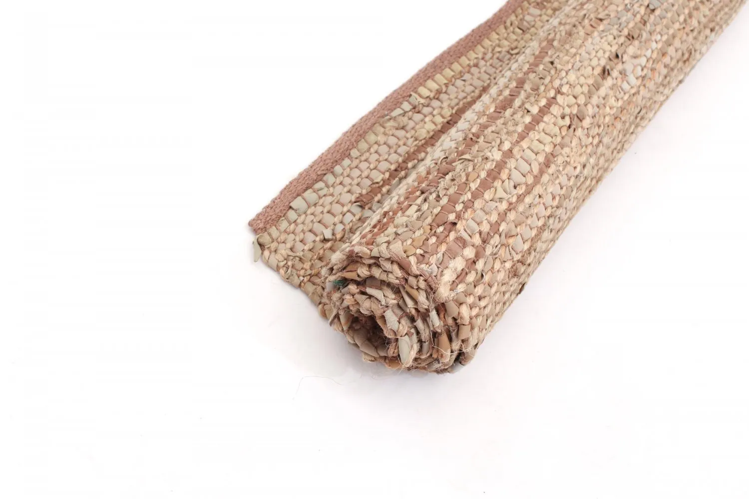 Tapis en chanvre - Alamar (beige/marron)