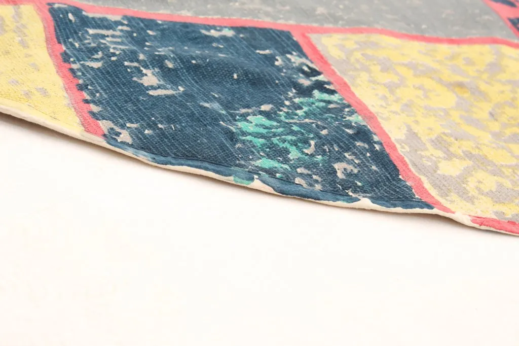 Tapis patchwork - Bastia (rond) (multicolore)