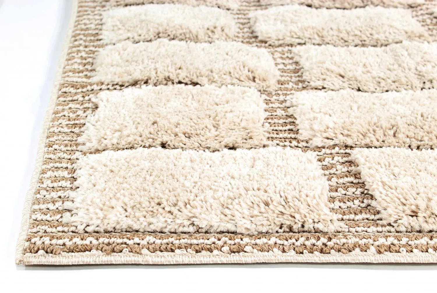 Tapis moelleux - Lousa (beige)