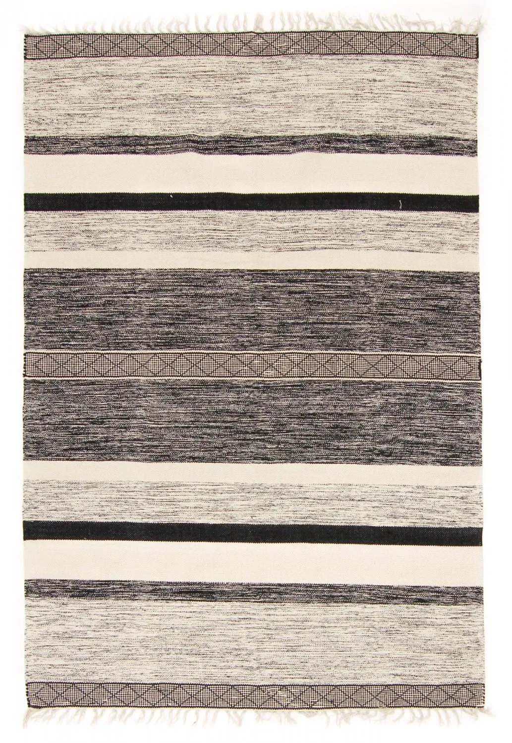 Tapis patchwork - Nikita (gris)