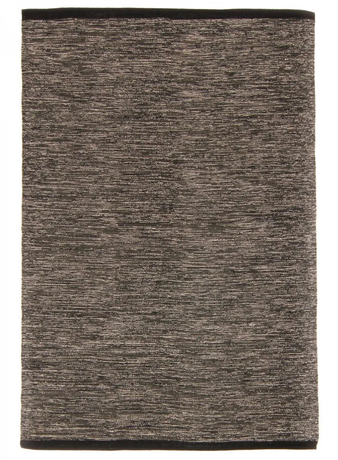 Tapis patchwork - Slite (noir et blanc)