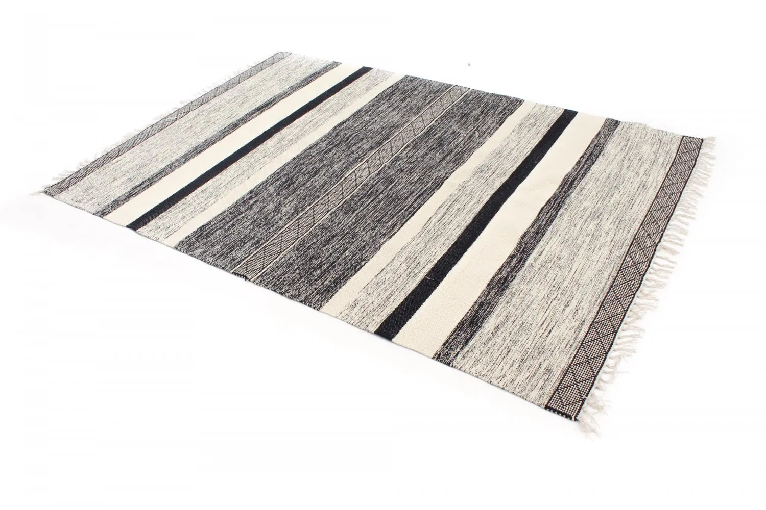 Tapis patchwork - Nikita (gris)
