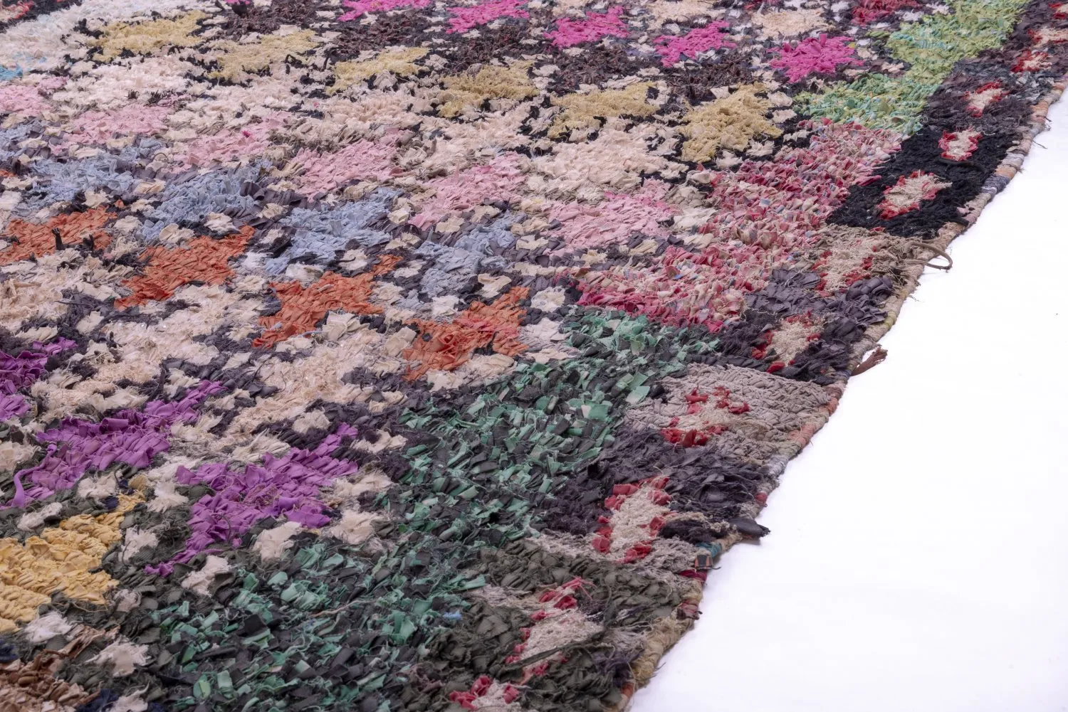 Tapis Marocain Berbère Boucherouite 270 x 145 cm
