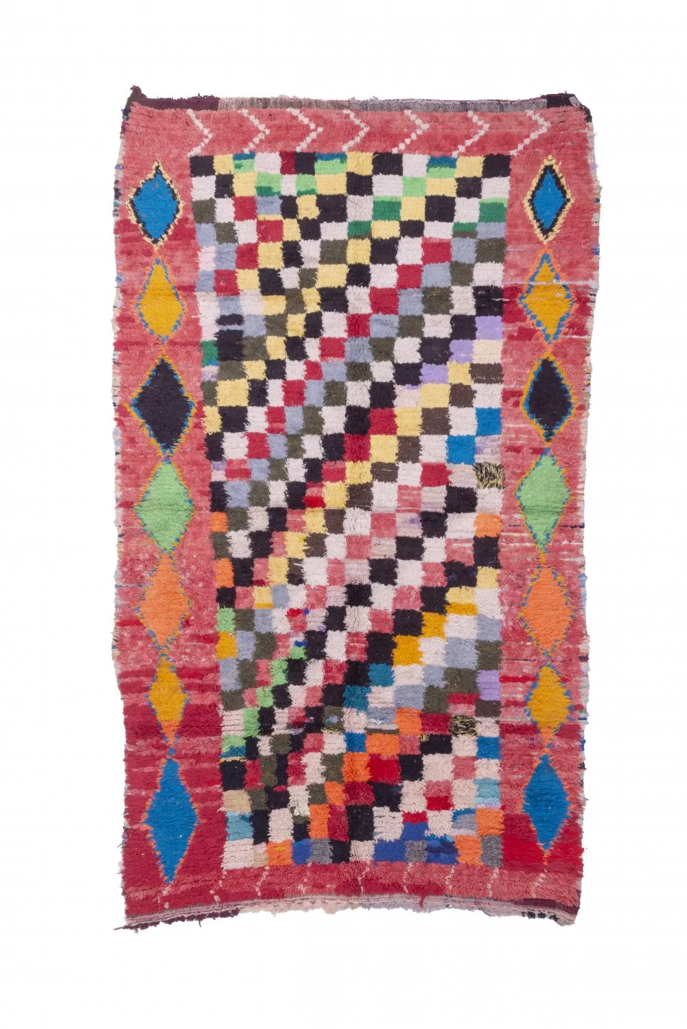 Tapis Marocain Berbère Boucherouite 240 x 140 cm