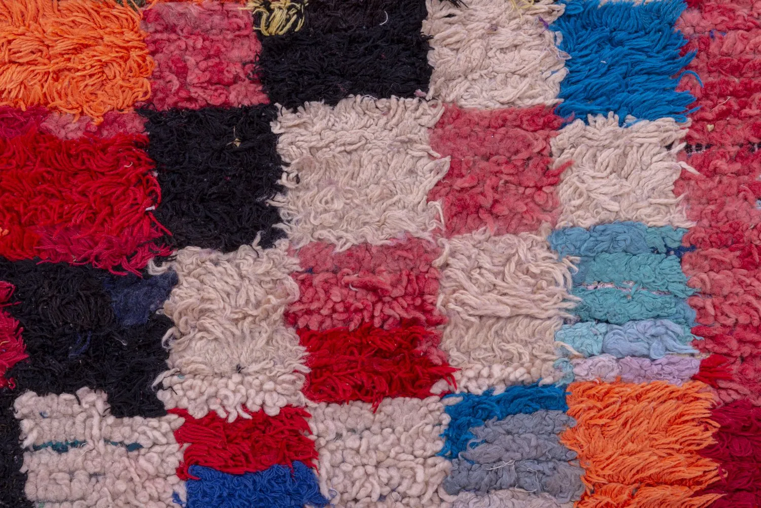 Tapis Marocain Berbère Boucherouite 240 x 140 cm