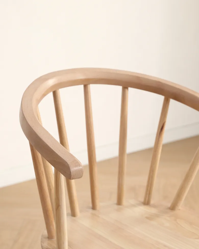 Chaise - Astrid (pigmenté blanc) - 2 pièces