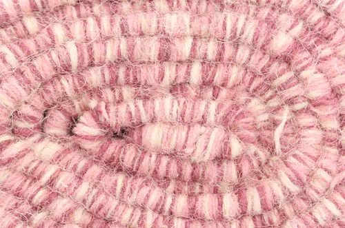 Tapis de laine - Wellington (rose)
