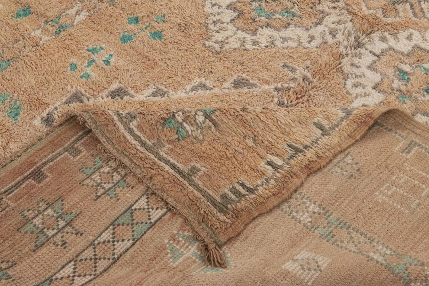 Tapis Kilim marocain Azilal Édition spéciale 370 x 190 cm