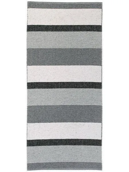 Tapis en plastique - Horredsmattan Block metallic (gris)
