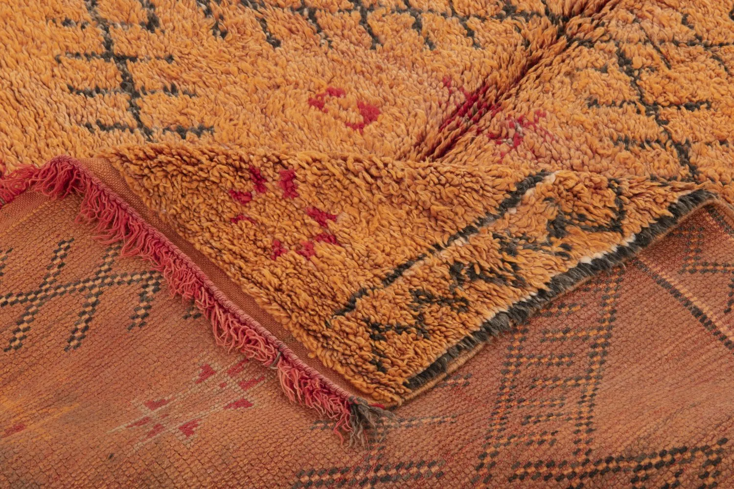 Tapis Kilim marocain Azilal Édition spéciale 360 x 170 cm