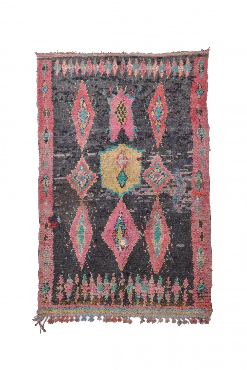 Tapis Marocain Berbère Boucherouite 240 x 155 cm