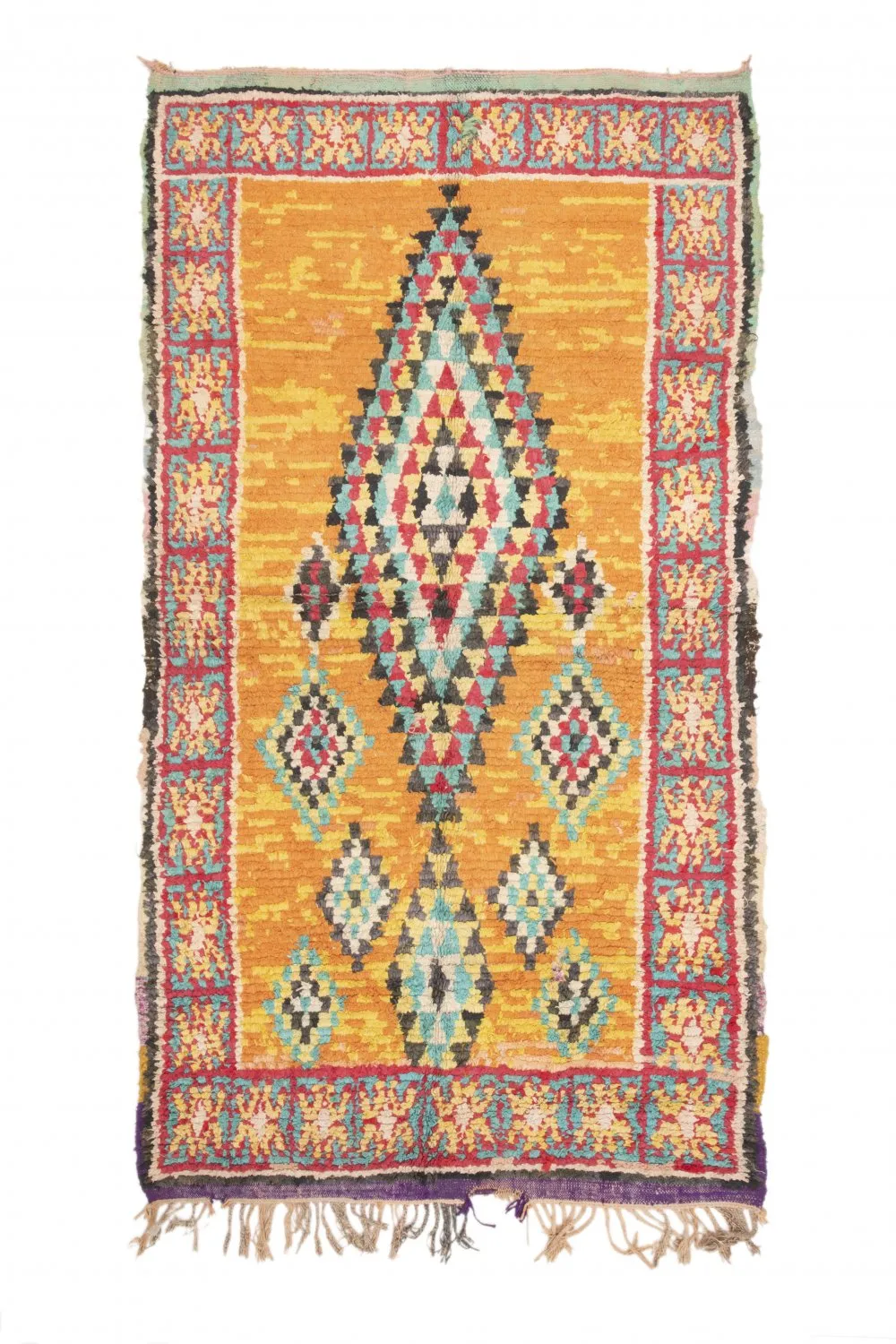 Tapis Marocain Berbère Boucherouite 270 x 155 cm