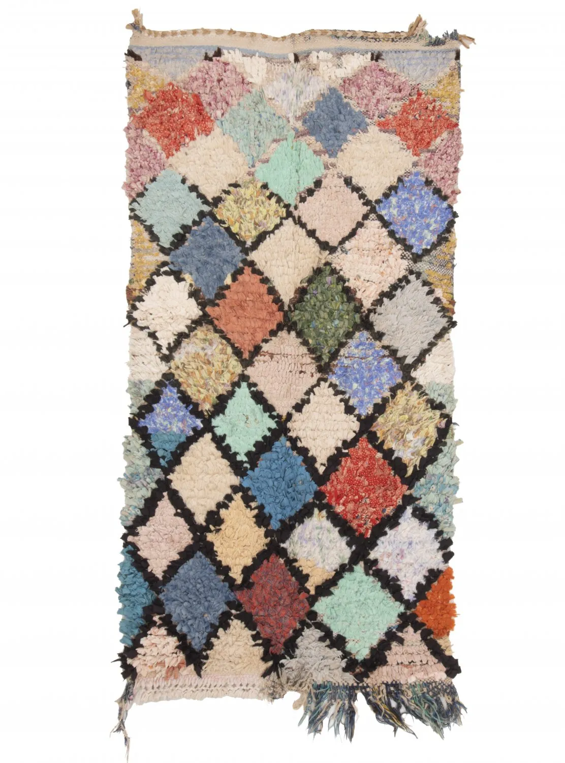Tapis Marocain Berbère Boucherouite 175 x 90 cm