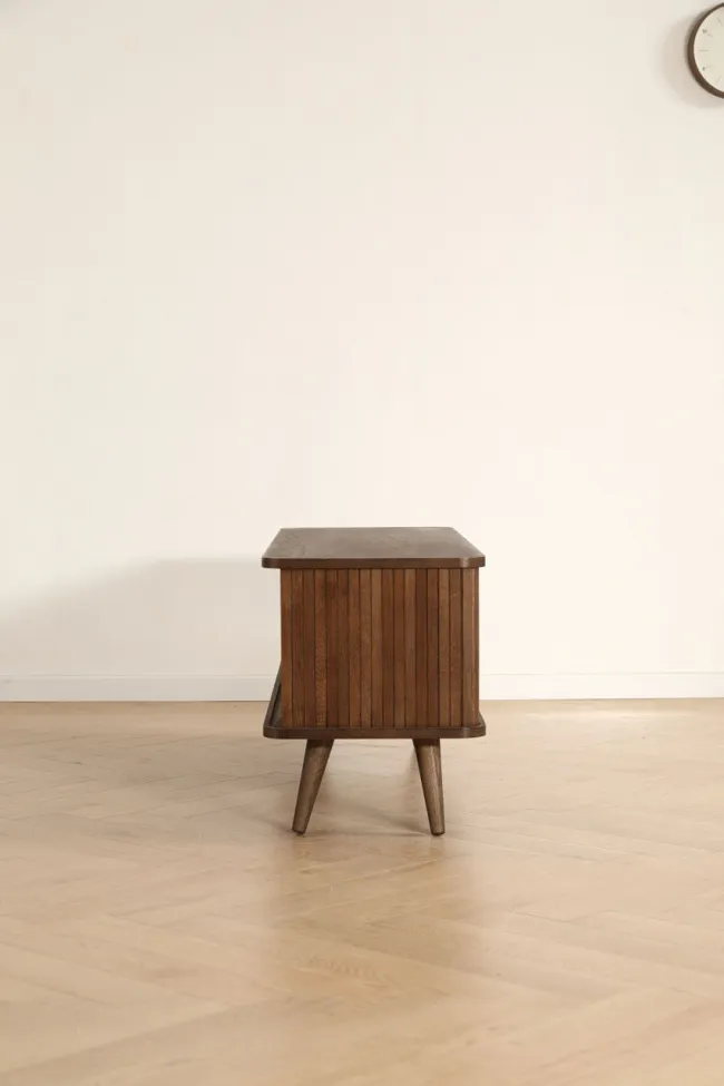 Meuble TV - Vento - 120 cm (noyer)