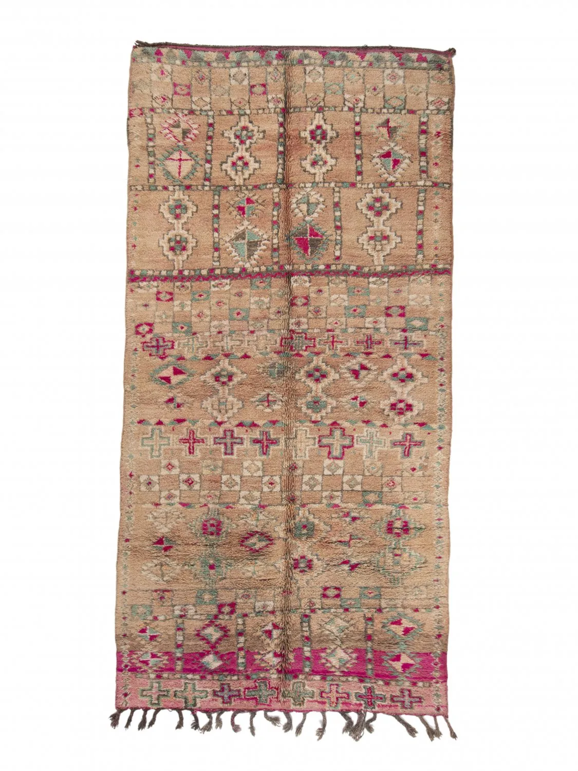 Tapis Kilim marocain Azilal Édition spéciale 370 x 180 cm