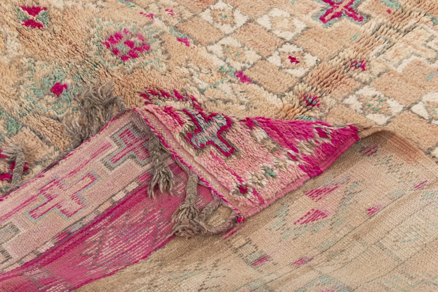Tapis Kilim marocain Azilal Édition spéciale 370 x 180 cm