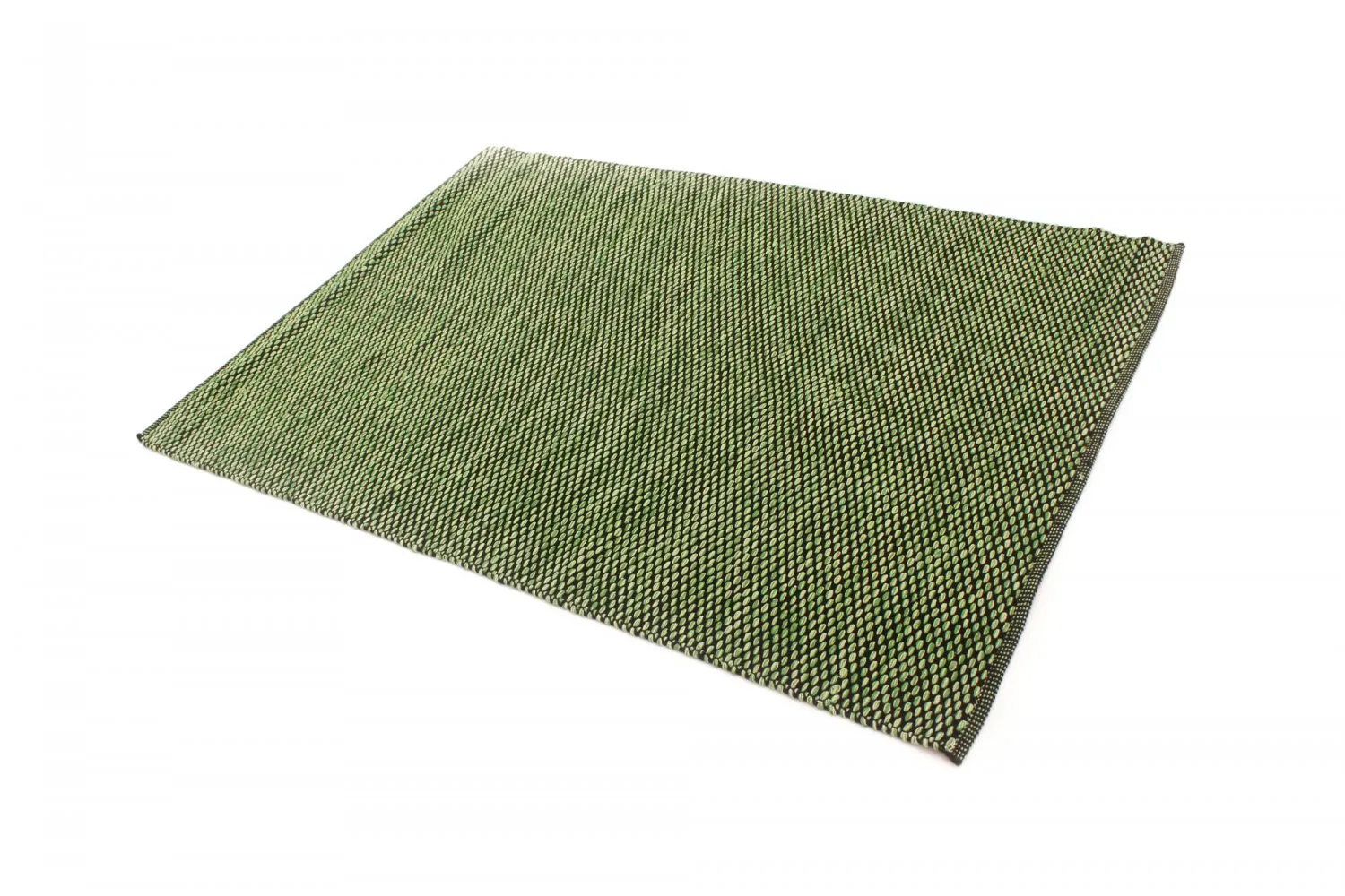 Tapis patchwork - Tuva (vert)