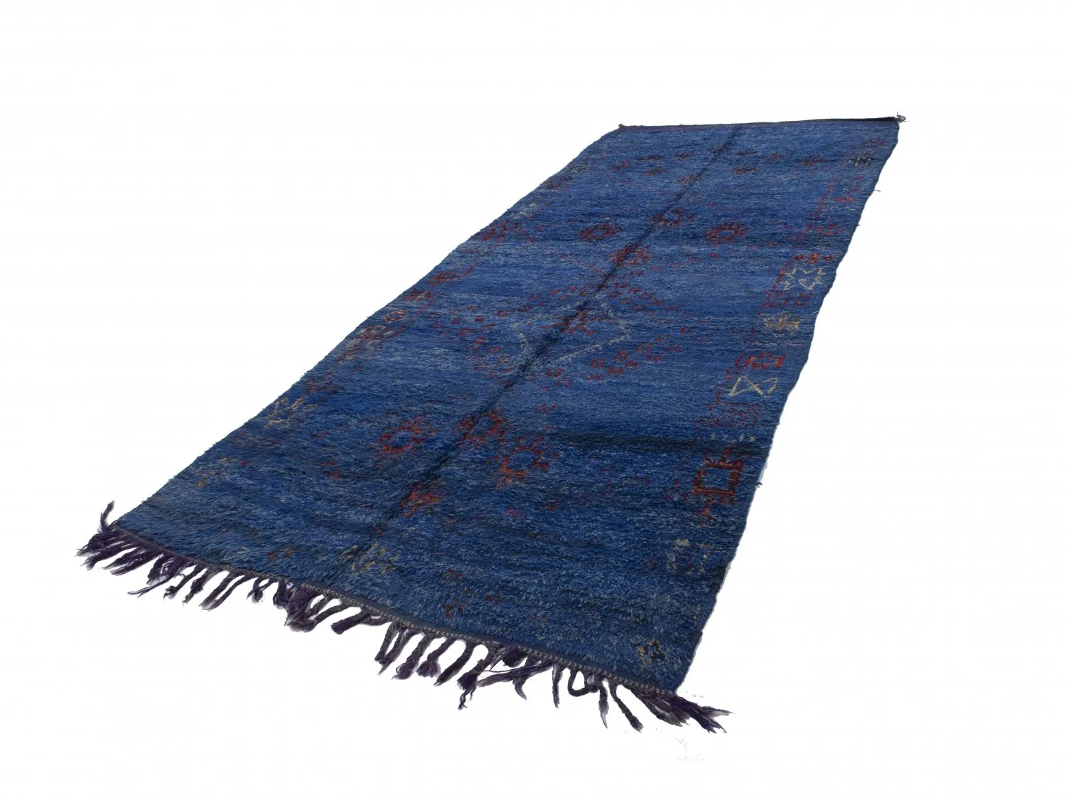 Tapis Kilim marocain Azilal Édition spéciale 460 x 190 cm