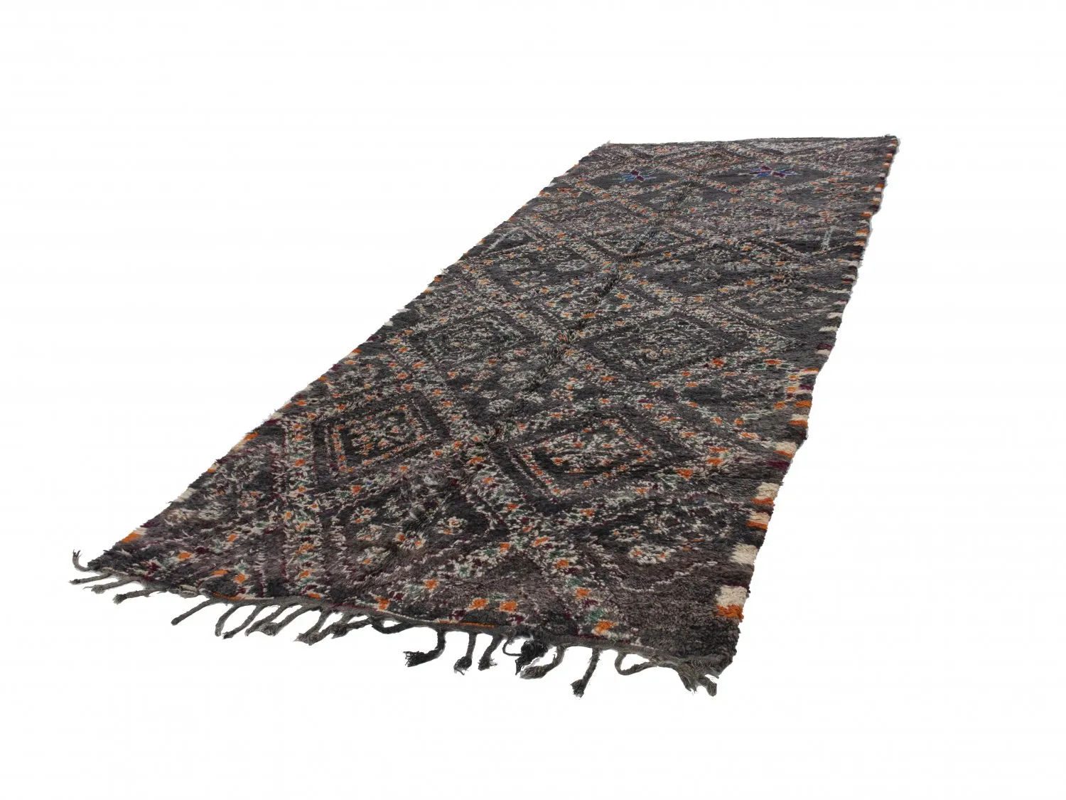 Tapis kilim marocain Azilal Édition spéciale 430 x 190 cm