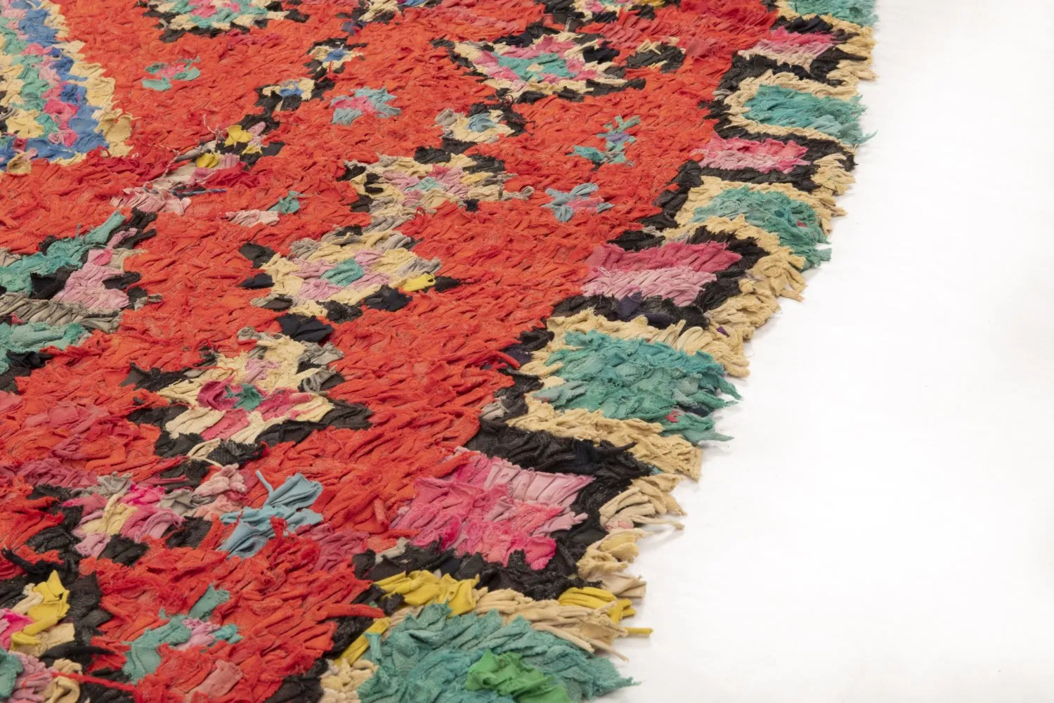 Tapis Marocain Berbère Boucherouite 245 x 140 cm