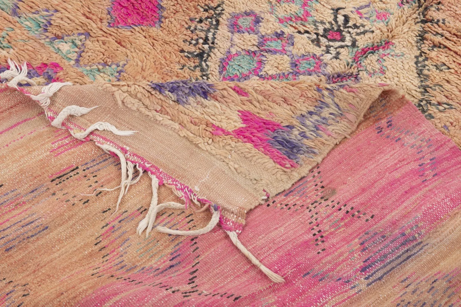 Tapis kilim marocain Azilal Édition spéciale 420 x 170 cm