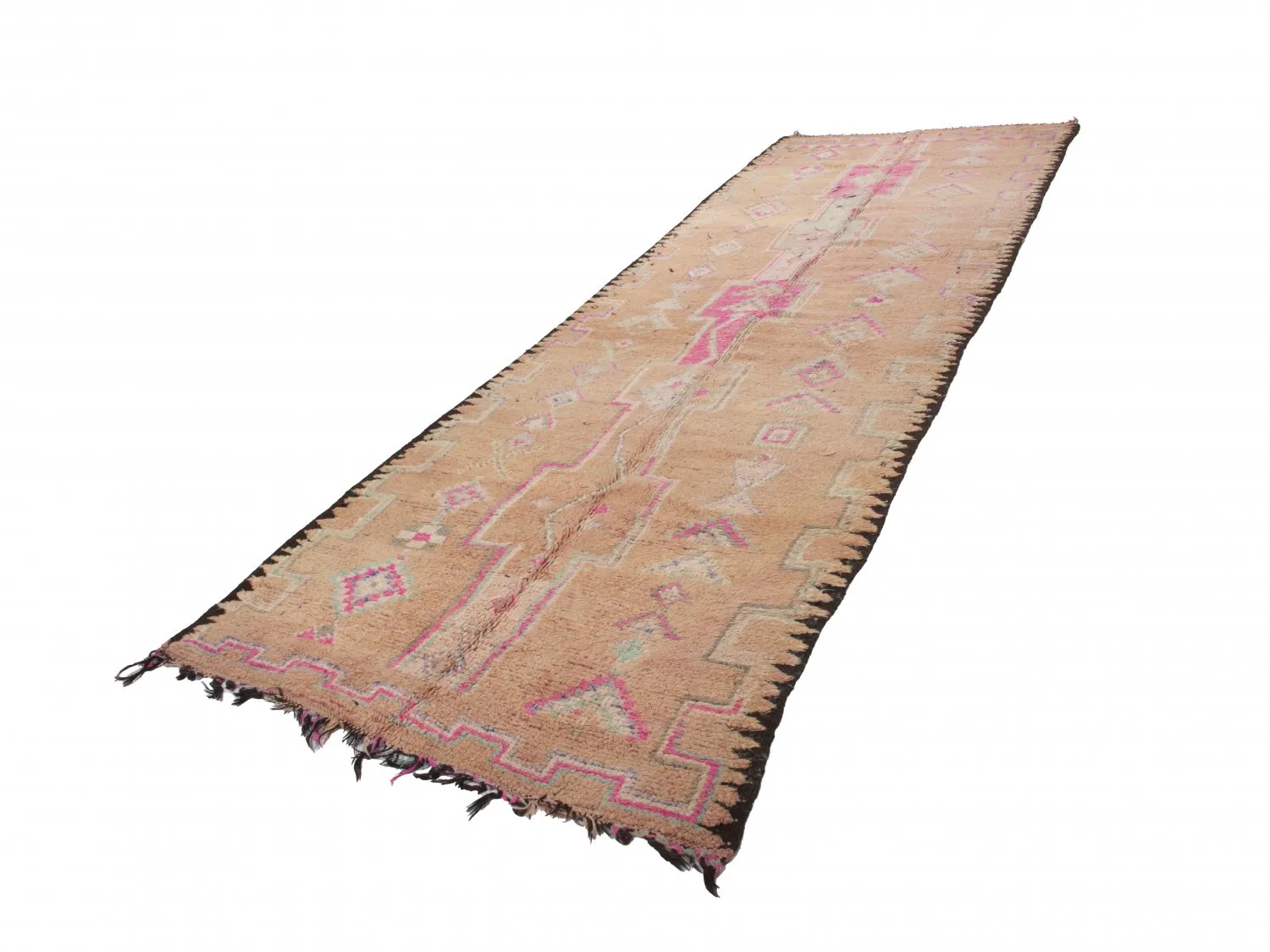 Tapis kilim marocain Azilal Édition spéciale 470 x 160 cm