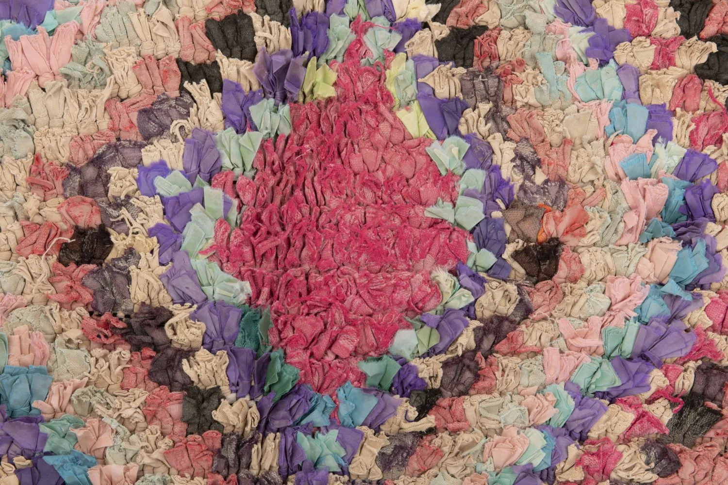 Tapis Marocain Berbère Boucherouite 245 x 105 cm