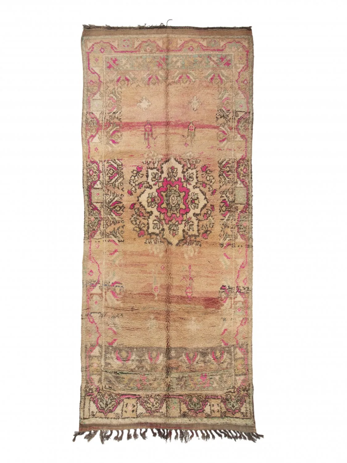 Tapis kilim marocain Azilal Édition spéciale 450 x 190 cm