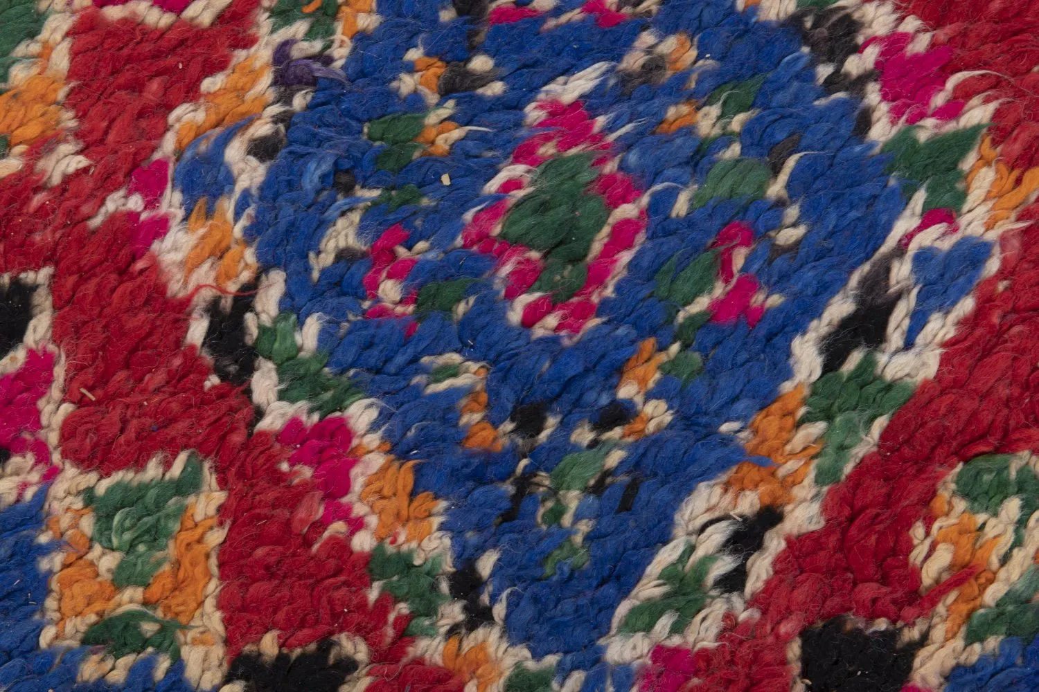 Tapis kilim marocain Azilal Édition spéciale 510 x 190 cm