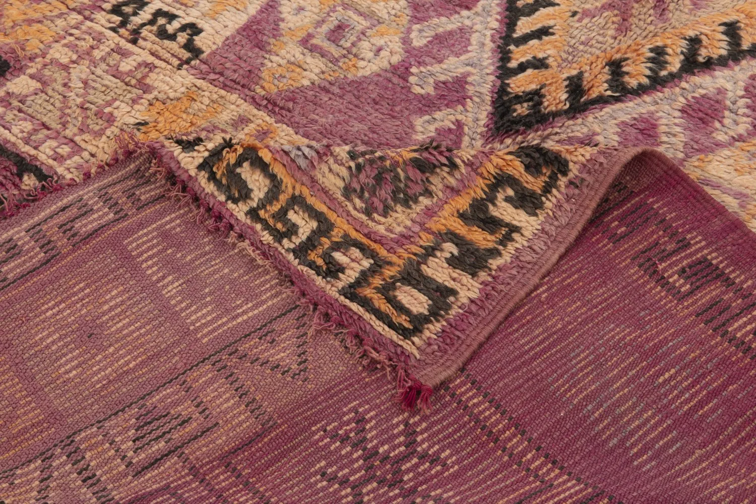 Tapis kilim marocain Azilal Édition spéciale 380 x 180 cm