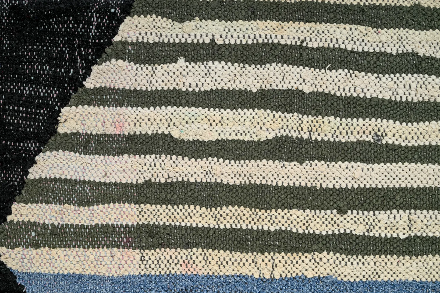 Tapis berbère marocain Boucherouite 155 x 275 cm
