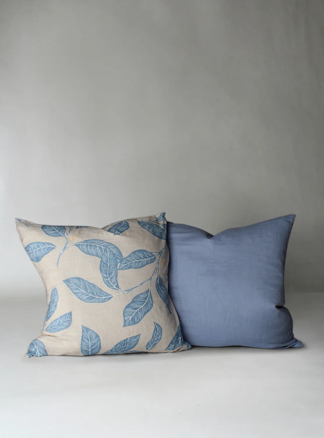 Housse de coussin lot de 2 - Morris (bleu)