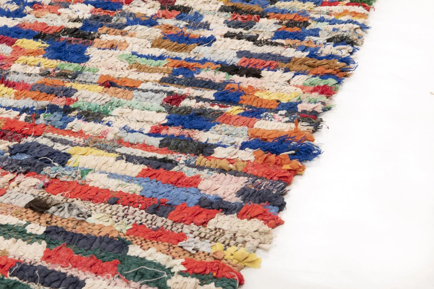 Tapis Marocain Berbère Boucherouite 225 x 170 cm