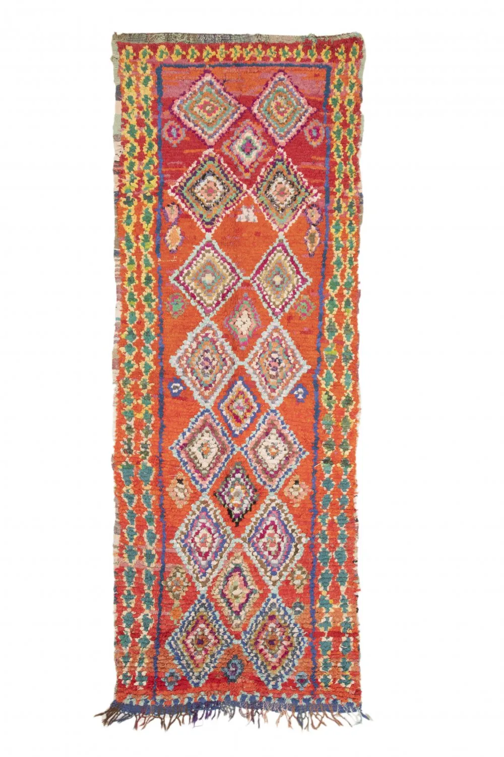 Tapis Marocain Berbère Boucherouite 285 x 100 cm