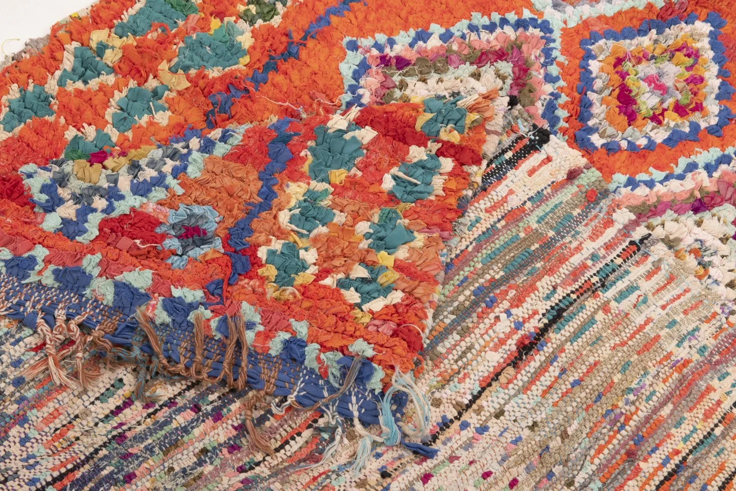 Tapis Marocain Berbère Boucherouite 285 x 100 cm