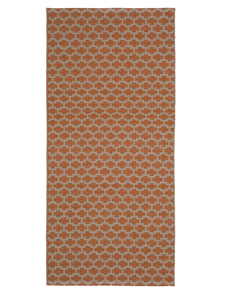 Tapis en plastique - Horredsmattan Lexi (orange)