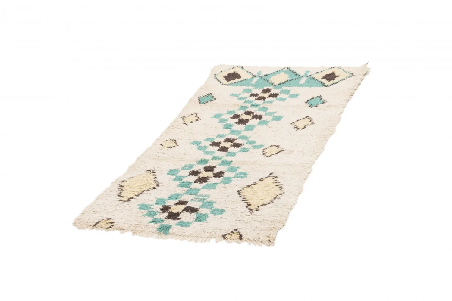 Tapis Marocain Berbère Boucherouite 175 x 85 cm