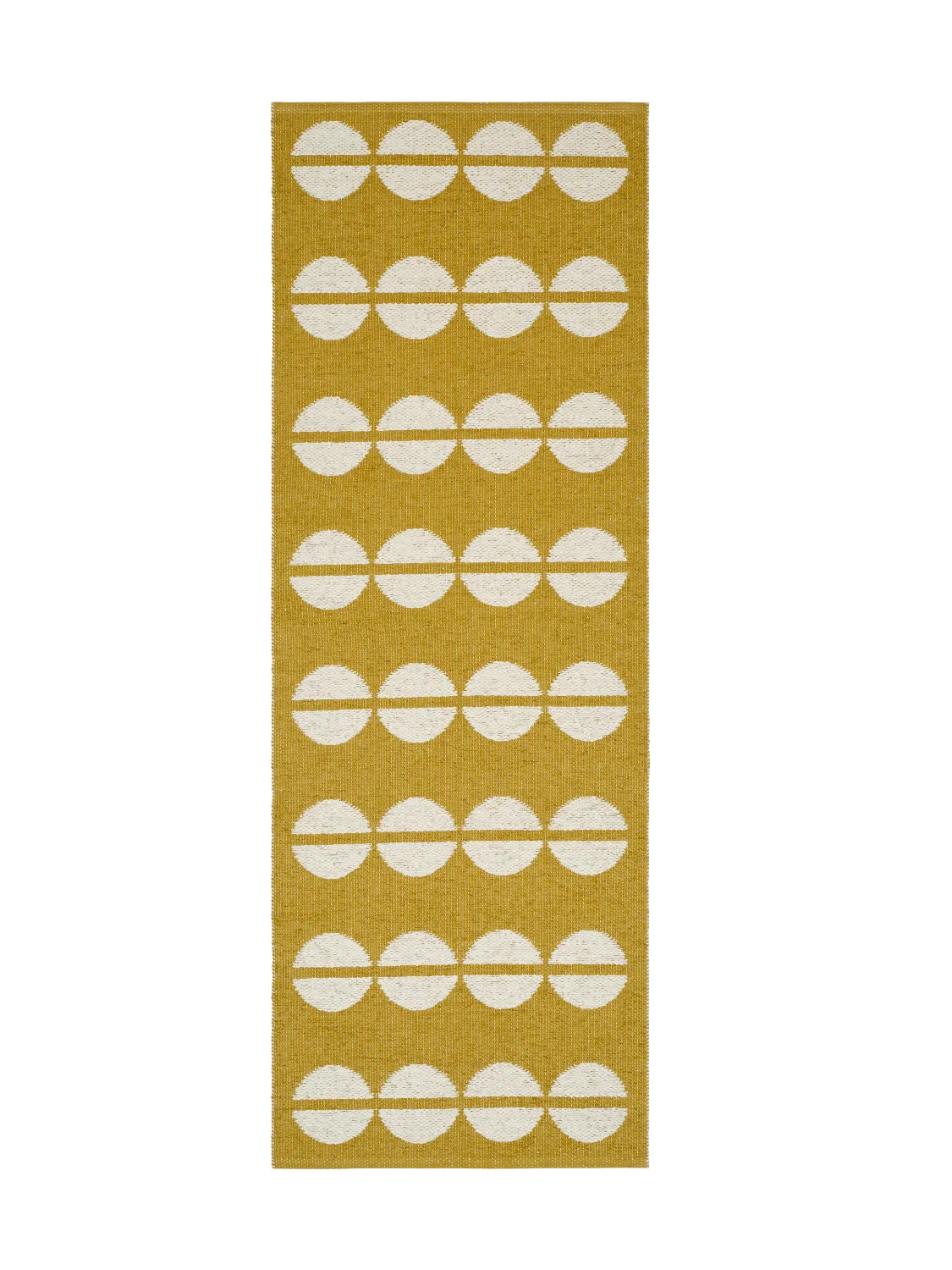 Tapis en plastique - Horredsmattan Bastian (jaune moutarde)