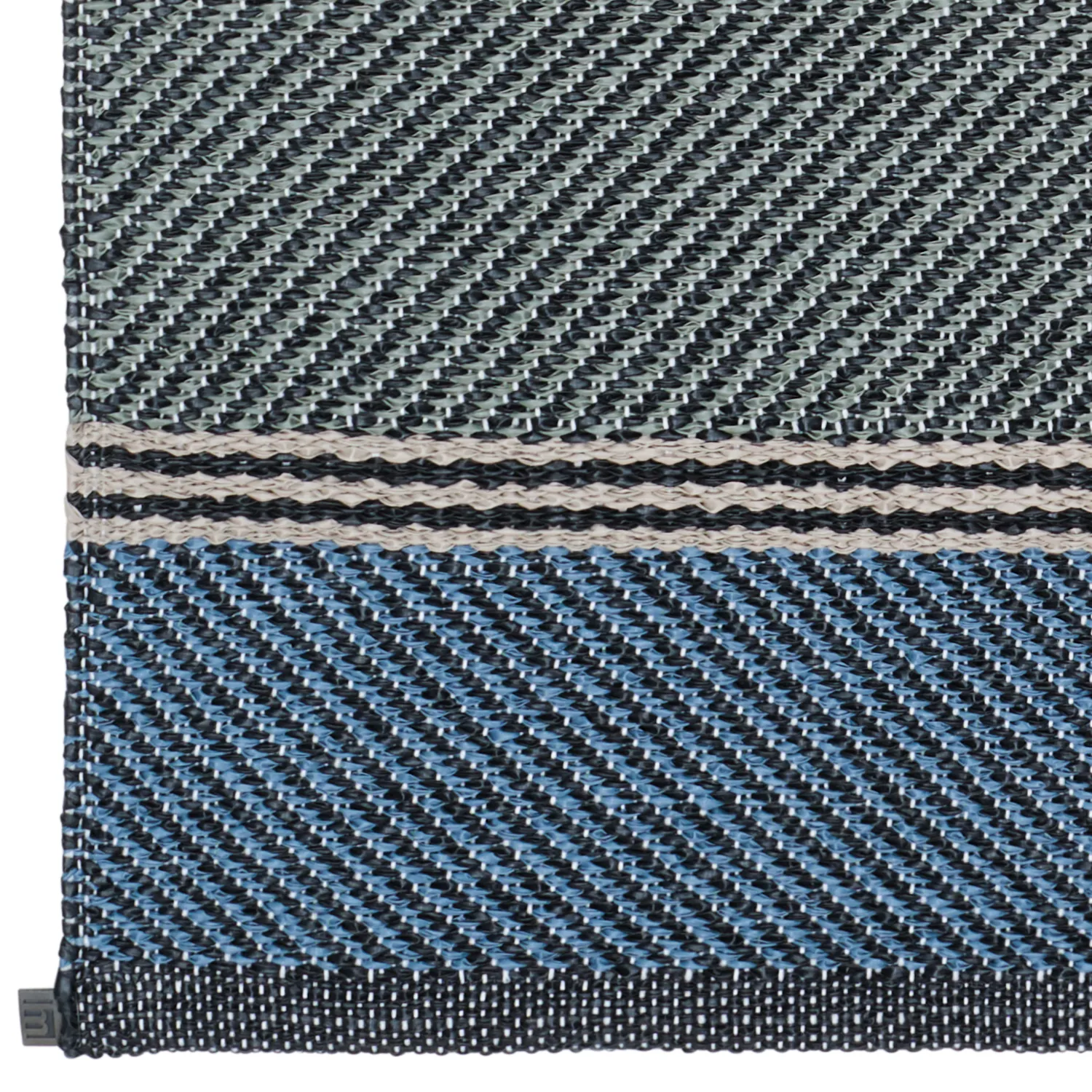 Tapis en plastique - Horredsmattan Mason (bleu)