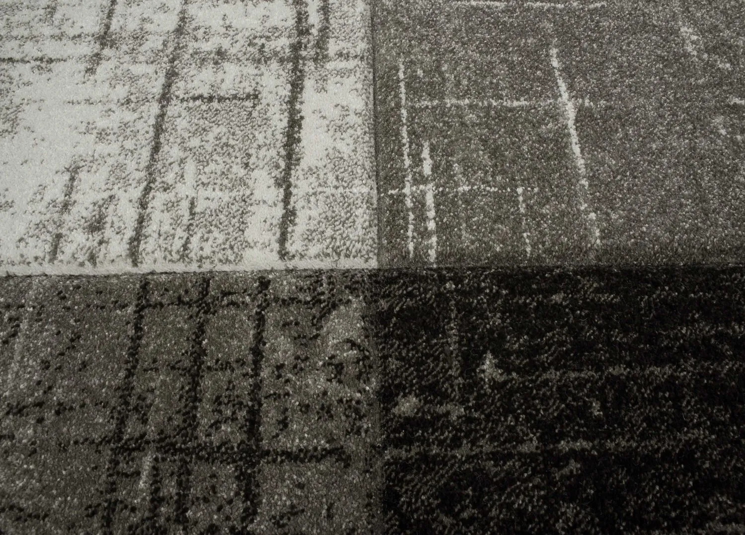 Tapis Wilton - London Square (noir)