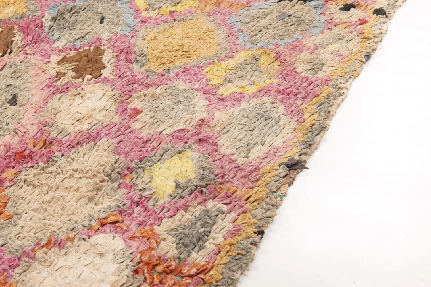 Tapis Marocain Berbère Boucherouite 255 x 100 cm
