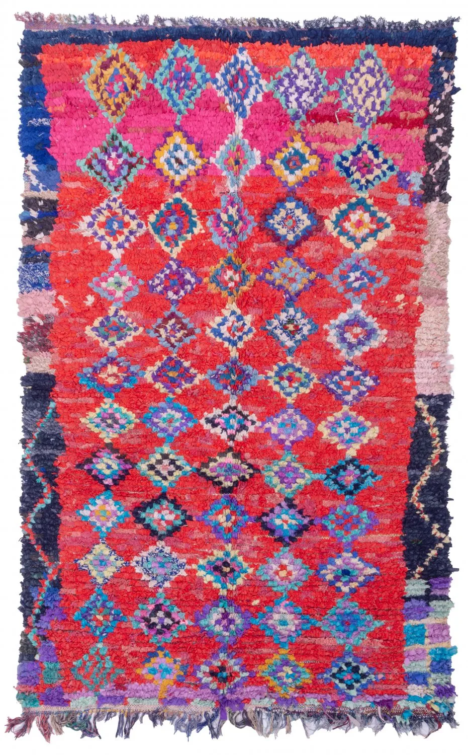 Tapis Marocain Berbère Boucherouite 245 x 150 cm