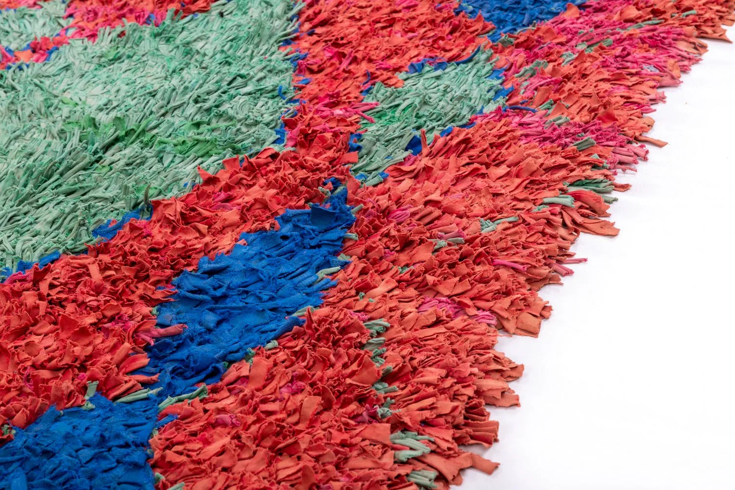 Tapis Marocain Berbère Boucherouite 330 x 100 cm