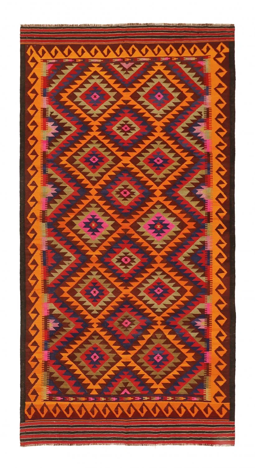 Tapis kilim oriental 349 x 175 cm