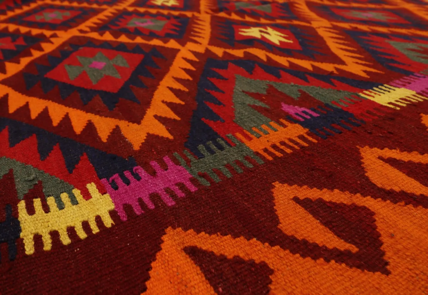 Tapis kilim oriental 398 x 157 cm
