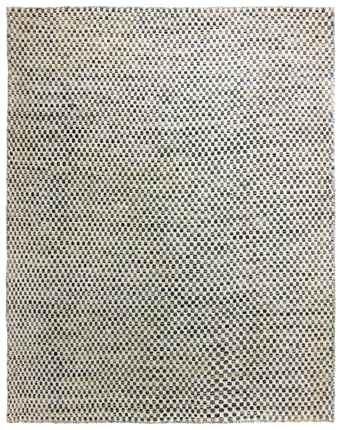 Tapis en laine - Jenim (noir/beige)