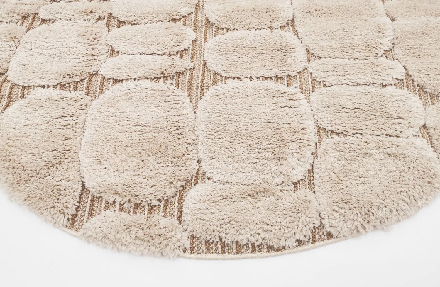 Tapis ronds - Fondi (beige)